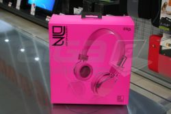 Sluchátka iHip DJ Style Moveable Round DJZ16 Pink - Fotka 1/9