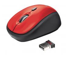  Trust Yvi Wireless Mini Mouse červená