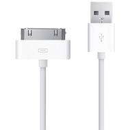  Apple iPad 1 / 2 / 3 - iPhone 3 / 4 USB 30 PIN White Cable