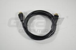  Premiumcord Kabel HDMI 2m High Speed + Ethernet (v1.4), zlacené konektory - Fotka 1/3