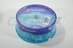  Verbatim CD-R Spindl Extra Protection, 52x, 700MB, (25-pack)  - Fotka 2/3