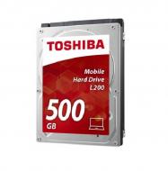  Toshiba HDD L200 500 GB, SATA III, 5400 rpm, 8MB cache, 2,5" 7mm