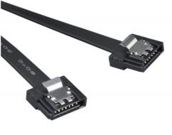  AKASA Kabel Super slim SATA3 datový kabel k HDD,SSD mechanikám, černý, 15cm