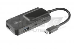  Trust Oila 2+2 Port USB-C & USB 3.1 Hub - Fotka 3/6