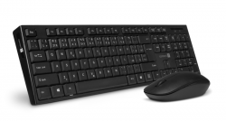 Connect IT Combo bezdrátová černá klávesnice a myš