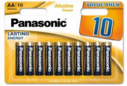  PANASONIC Alkalické baterie - Alkaline Power AA 1,5V balení - 10ks