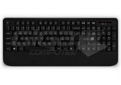  Connect IT Combo bezdrátová černá klávesnice + myš, CZ + SK layout - Fotka 1/3
