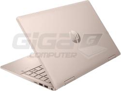 Notebook HP Pavilion x360 14-ek1008nx Pale Rose Gold - Fotka 3/5