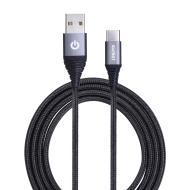 Garbot Grab&Go 2m Braided Type-C Cable Black