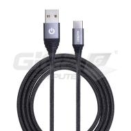  Garbot Grab&Go 2m Braided Type-C Cable Black - Fotka 1/2