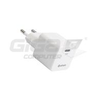  eSTUFF INFINITE USB-C Charger EU PD 30W GaN. - White - 100% Recycled Plastic - Fotka 3/4