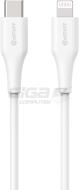  eSTUFF INFINITE Super Soft USB-C to Lightning Cable to Cable MFI 1m White - Fotka 2/2