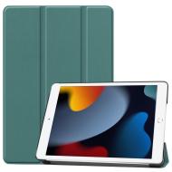 CoreParts Cover for iPad 7/8/9 10.2" Tri-fold Caster Hard Shell Cover with Auto Wake Function - Gre