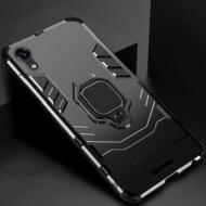 CoreParts Case for iPhone XR Shockproof , Armor Case Military Grade Anti-Dropping, Black With Ring H