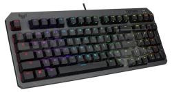  ASUS klávesnica TUF Gaming K3 GEN II, mechanická, CZ/SK, šedá - Fotka 2/9