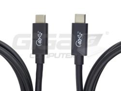  PremiumCord USB4™ 40Gbps 8K@60Hz kabel Thunderbolt 3 certifikovaný USB-IF 1m - Fotka 4/7
