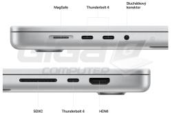Notebook Apple MacBook Pro 16" (2023) Silver - Fotka 1/2