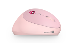 CONNECT IT FOR HEALTH LADIES ergonomická vertikálna myš, bezdrôtová