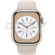 Chytré príslušenstvo Apple Watch Series 8 41mm Starlight - Fotka 1/1