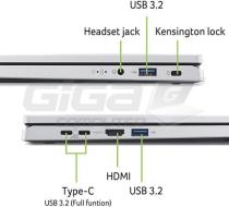 Notebook Acer Aspire Go 14 Pure Silver - Fotka 8/8