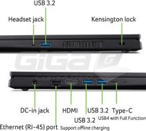 Notebook Acer Nitro V 15 Obsidian Black - Fotka 8/8