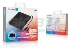  Connect IT FOR HEALTH ergonomická vertikální bezdrátová myš - Fotka 5/5