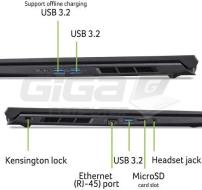 Notebook Acer Nitro V 16 Obsidian black - Fotka 6/7