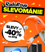 Rudolfova Slevománie prave odstartovala! Vice nez 500 produktu v akci!