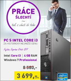 PC s Intel Core i3 za historicky nejnižší cenu!