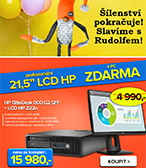 LCD v hodnotě 4 990 Kč ZDARMA… k počítači HP!