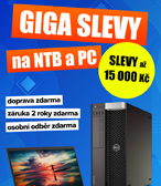 GIGA Slevy na notebooky a pocitace.