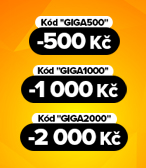 Slevy 500 Kc – 2 000 Kc na notebooky, pocitace, telefony a dalsi.