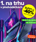 344 typu predvádecich ntb! Sleva az 40 % proti novemu