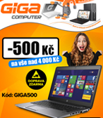 Slevy 500 Kc – 2 000 Kc na notebooky, pocitace, telefony a dalsi.