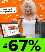 Az – 67 %. Oranzovy proud slev zautocil.