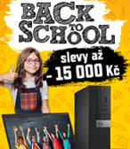 Back to school slevy startuji! 495 produktu v akci!